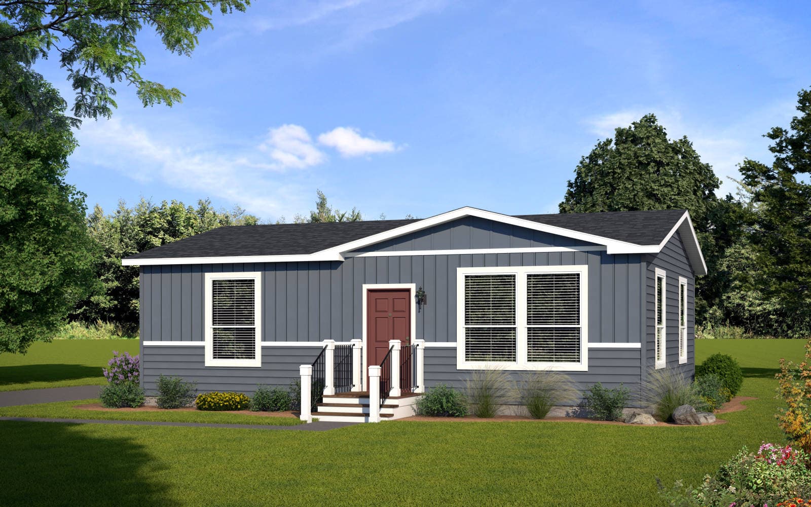 Hillcrest g879 hero, elevation, and exterior home features