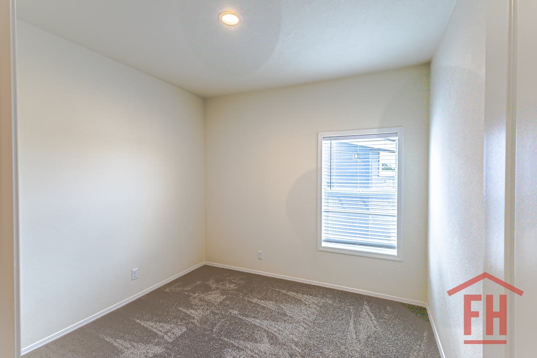 The spruce bedroom home features