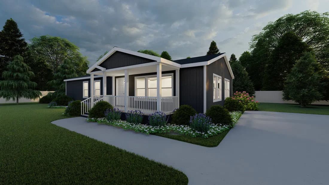 Dream silver hero, elevation, and exterior home features
