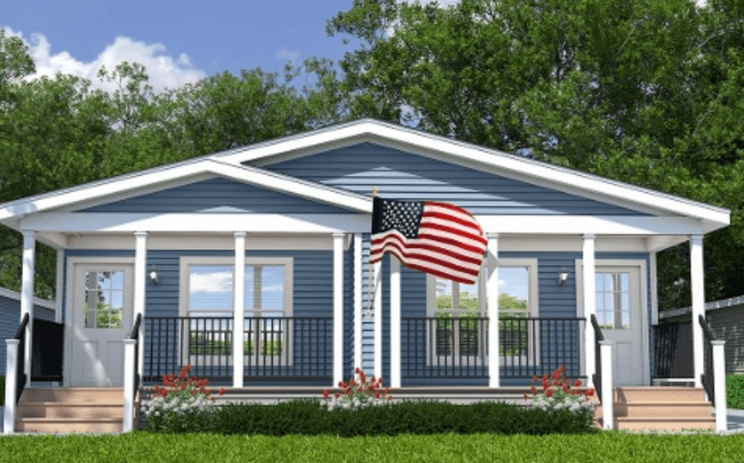 The cumberland duplex hero, elevation, and exterior home features